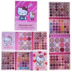 Hello kitty book eyeshadow palette 117 colors